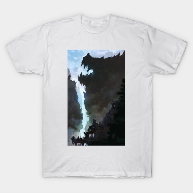 Dragon Cave T-Shirt by tiagosousa